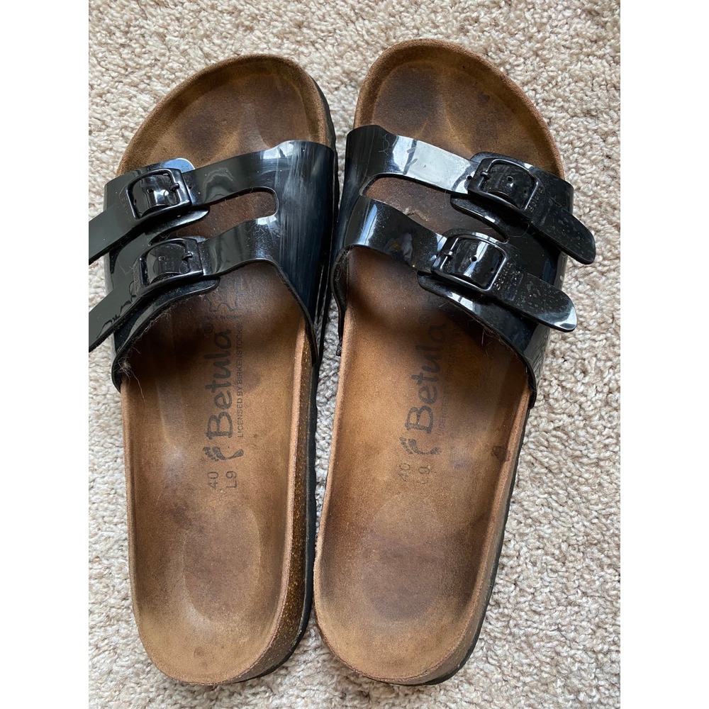 Birkenstock Betula 40 L9 Two Buckles Sandals Slide Shoes